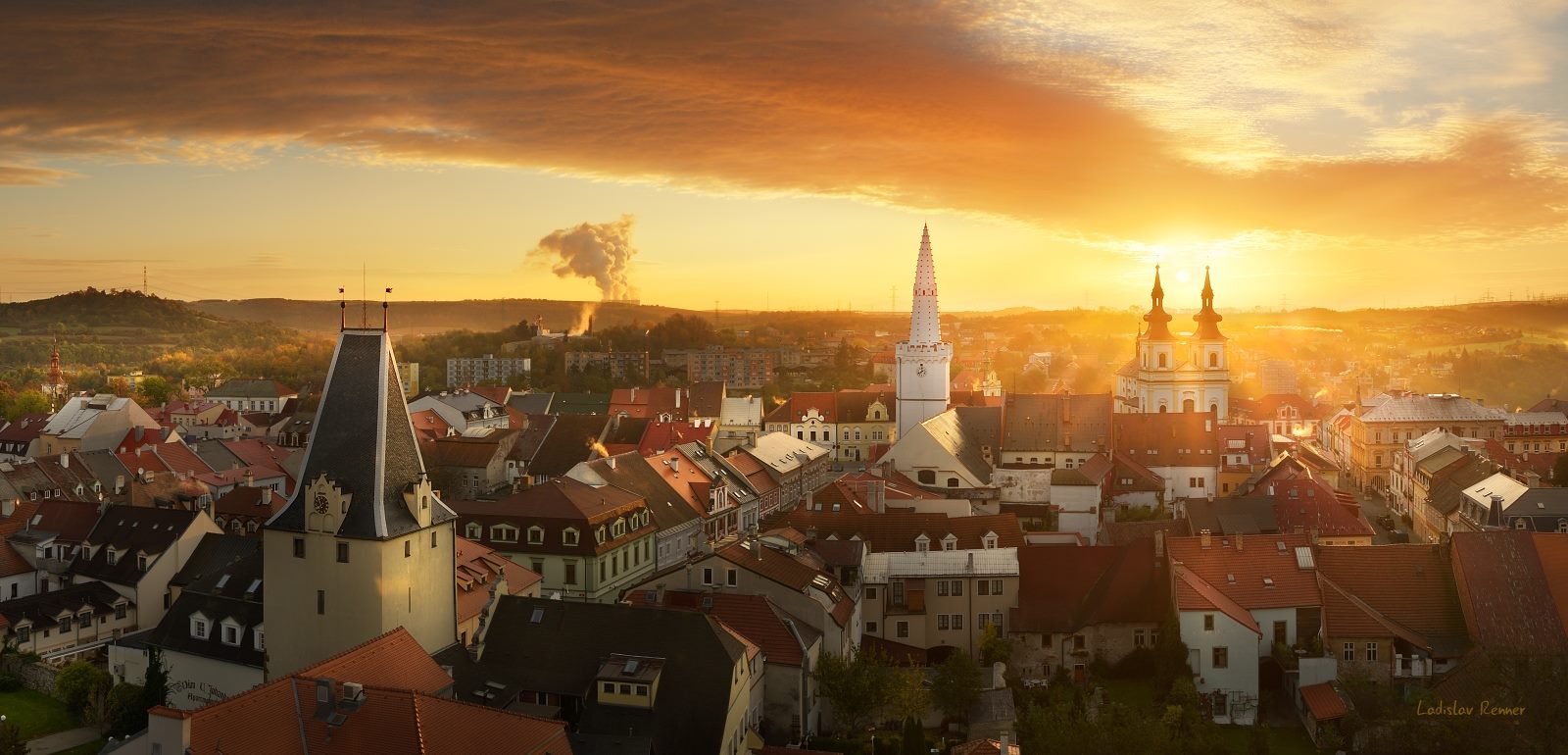 Střechy Kadaně
